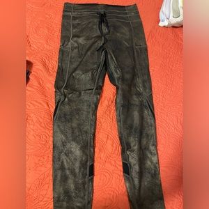 pocket drawstring luxe 7/8 leggings